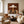 Wide Brim Portrait Folk Wall Art styled interior scene 2 | OILDECO