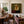 Evening at the Wine Table Figurative Wall Art styled interior scene 5 | OILDECO