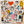 Playful Heart Graffiti Wall Art artwork view | OILDECO