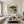 Poetic Green Landscape Wall Art styled interior scene 3 | OILDECO