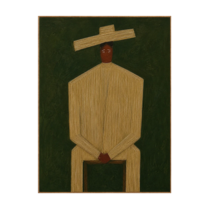 Quiet Figure Geometric Wall Art | OILDECO