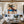 Blue Hat Surfer Wall Art styled interior scene 2 | OILDECO