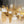 Gold Mosaic on Charcoal Panoramic Abstract Wall Art artwork view | OILDECO