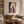 Blonde Reverie Portrait Wall Art styled in a contemporary entryway | Oildeco
