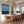 Blue Stillness with a Golden Horizon Wall Art styled interior scene 1 | OILDECO