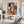 Colorful Seated Figure with a Golden Dog Wall Art styled interior scene 1 | OILDECO