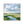Clouds above a Winding Marsh Waterway Wall Art | OILDECO