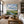 Clouds above a Winding Marsh Waterway Wall Art styled interior scene 2 | OILDECO