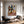 Three Hat-Wearing Figures in Colorful Checks Wall Art styled interior scene 2 | OILDECO