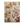 Winding Ivory Lines over Blush and Earth Abstract Wall Art | OILDECO