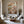 Winding Ivory Lines over Blush and Earth Abstract Wall Art styled interior scene 1 | OILDECO