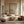 Sand Rings Textured Wall Art styled in a modern living room | Oildeco