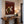 Figure and Pinto Horse beneath a Rust Sunset Wall Art styled interior scene 3 | OILDECO