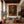 Seated Figure in Ochre with a Black Cat Wall Art styled interior scene 5 | OILDECO