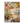 Pastel Botanical Layers in Aqua and Ochre Wall Art | OILDECO