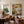 Pastel Botanical Layers in Aqua and Ochre Wall Art styled interior scene 4 | OILDECO