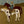 Rider and Two Horses beneath a Crescent Moon Wall Art artwork view | OILDECO