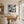 Blue Studio Floral Wall Art styled in a contemporary entryway | Oildeco