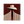 Ivory Hat and Burgundy Stripes Portrait Wall Art | OILDECO