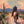 Desert Trail Rider beneath Peach Skies Wall Art artwork view | OILDECO