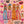 Four Colorful Cowgirls in Pink Graffiti Wall Art artwork view | OILDECO