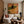 Olive Surfboard and Golden Stripes Wall Art styled interior scene 4 | OILDECO