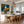 Golden Surfboard at the Teal Shore Wall Art styled interior scene 1 | OILDECO