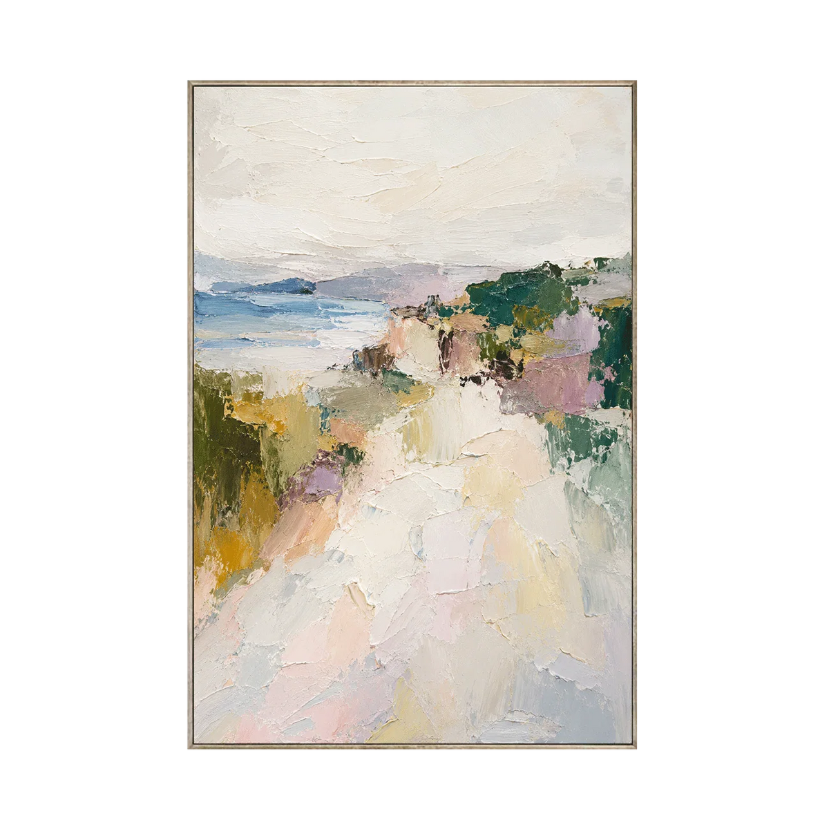 Wandbild Küstenweg am Kliff