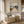 Cliffside Path Coastal Wall Art shown in a calm bedroom setting | Oildeco
