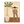 Striped Suit beside a Leafy Potted Tree Wall Art | OILDECO