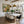 Wild Garden in Sage and Marigold Wall Art styled interior scene 1 | OILDECO