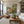 Wild Garden in Sage and Marigold Wall Art styled interior scene 4 | OILDECO