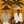 Two Hat Figures Under Palms on Ochre Wall Art artwork view | OILDECO