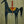 Red Rider on a Navy Horse with Sage Ground Wall Art artwork view | OILDECO