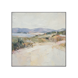 Pastel Cove Coastal Wall Art | Oildeco