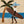 Blue-Hatted Surfer Carrying a Brown Board Wall Art artwork view | OILDECO