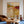 Ochre and Burgundy Layers Through a Cream Field Wall Art styled interior scene 2 | OILDECO