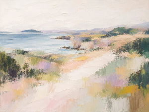 Soft Shore Coastal Wall Art artwork detail view | Oildeco