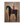 Rust Rider on a Black Horse with Leaf Stems Wall Art | OILDECO