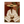 Seated Figure in Cream Stripes and a Straw-Toned Hat Wall Art | OILDECO