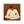 Quiet Cross-Legged Figure in Cream on Burnt Ochre Wall Art | OILDECO