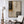 Charcoal Panels and Raised Dots on Ivory Wall Art styled interior scene 3 | OILDECO