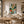 Painted Leaves Botanical Wall Art shown in a calm bedroom setting | Oildeco