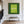 Tiny Tennis Players on a Lime-Green Court Wall Art styled interior scene 2 | OILDECO