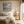 Cloudbreak Horizon Coastal Wall Art shown in a calm bedroom setting | Oildeco