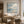 Cloudbreak Horizon Coastal Wall Art displayed in a bright dining room | Oildeco