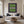 Tiny Tennis Players on Green and Violet Wall Art styled interior scene 4 | OILDECO