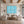 Four Beachgoers across Turquoise Stripes Wall Art styled interior scene 5 | OILDECO