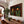 Green Striped Western Pair on Rust Brown Wall Art styled interior scene 4 | OILDECO