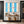 Six Surfers across Blue and Cream Stripes Wall Art styled interior scene 2 | OILDECO